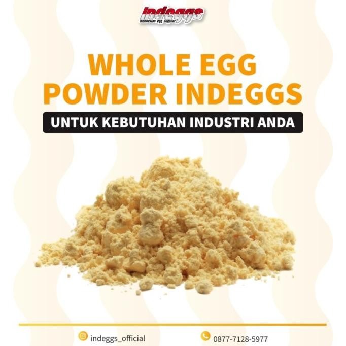 

500 Gram Tepung Telur (Whole) Egg Powder / Whole Egg Powder