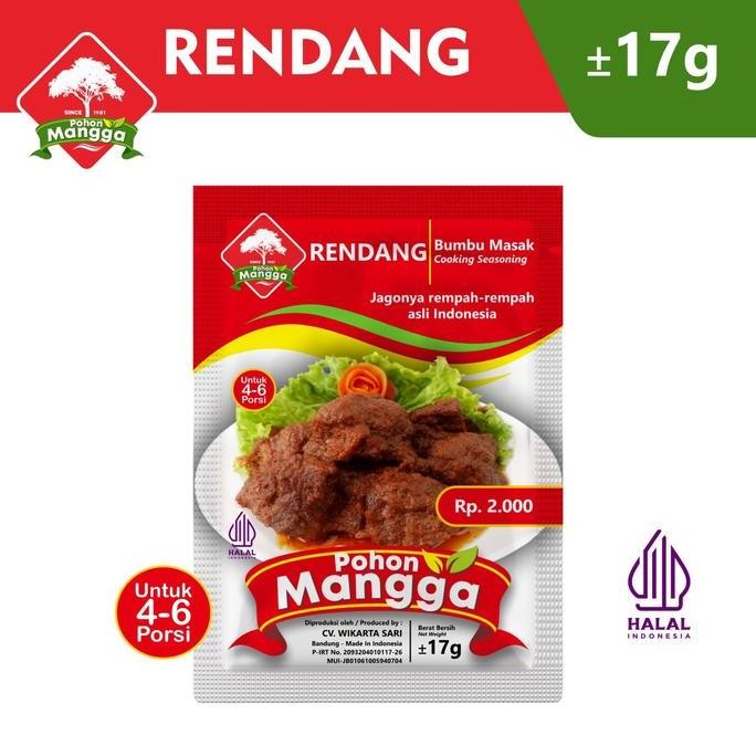 

(1 Renceng/ 10 Pcs) Bumbu Rendang Cap Pohon Mangga nUg