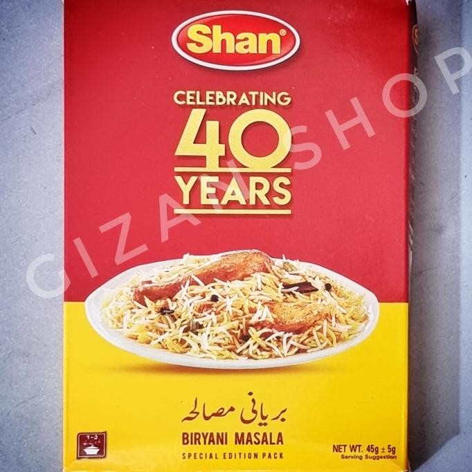 

Bumbu Nasi Briyani / Biryani Impor Halal Khas India 50 gr (1 kg beras) nUg