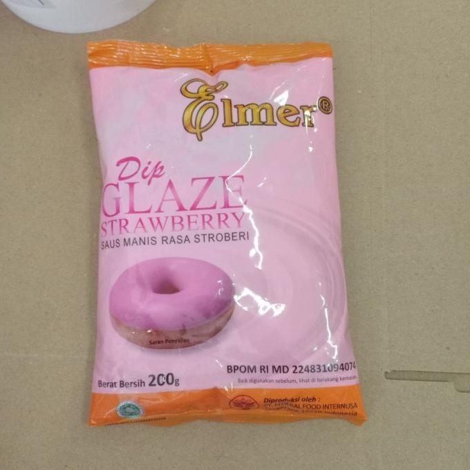 

PROMO DIP GLAZE ELMER RASA STRAWBERRY 200g nUg