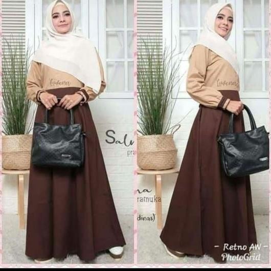 Bisa Spk Gamis Pramuka Seragam Kerja Guru