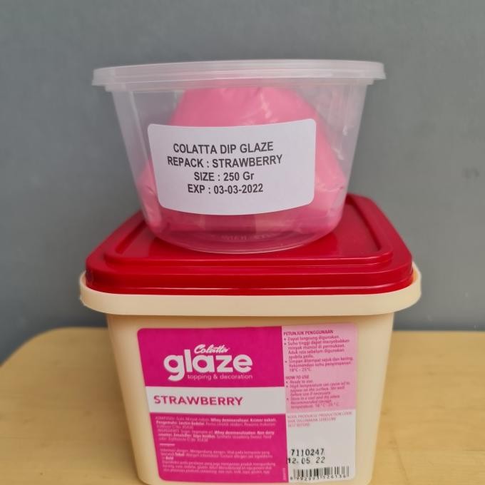 

Colatta Glaze Strawberry repack 250 Gr nUg