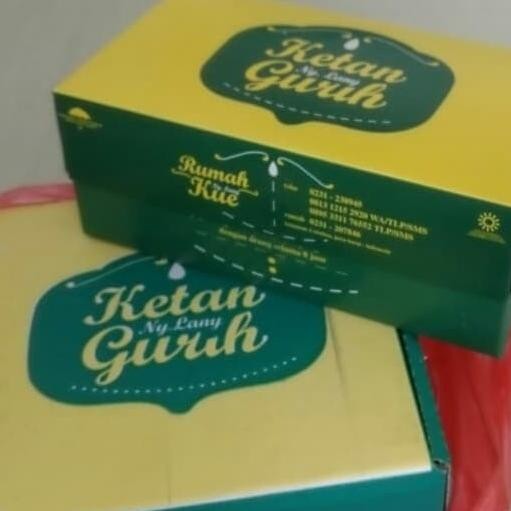 

Ketan Bumbu / Ketan Gurih NY LANY CIREBON - 10 pcs/BOX nUg