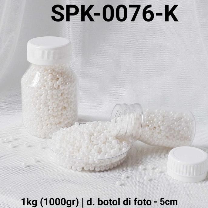 

Produk Baru!! SPK-0076-K Sprinkles sprinkle sprinkel 1kg 1 kg mutiara putih