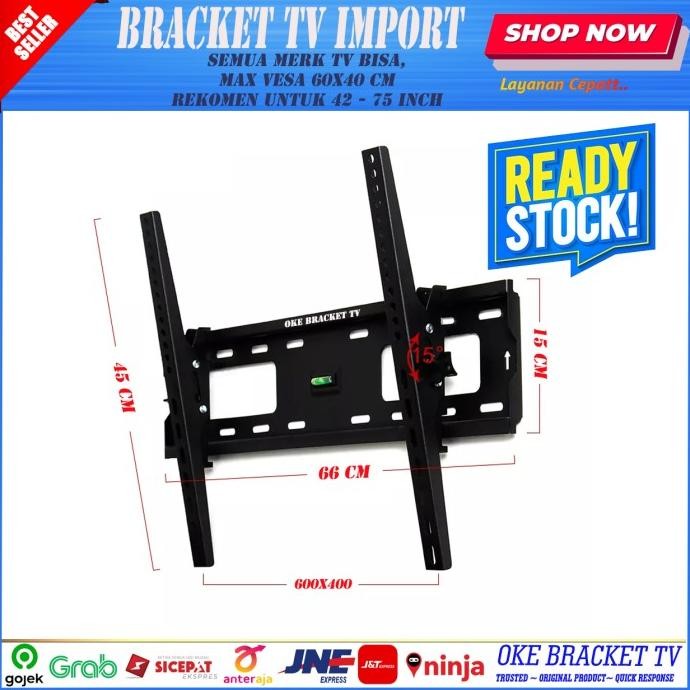 Looktech 70T Wall Bracket Tv Led 70 65 60 55 50 49 43 Inch