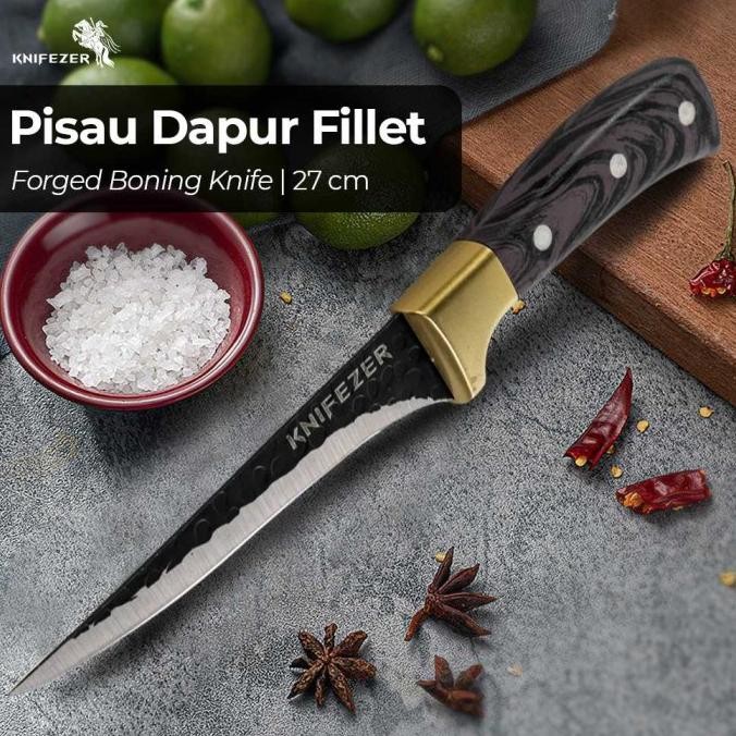 Pisau Daging Mini Stainless Pisau Hunting Berburu Berkualitas