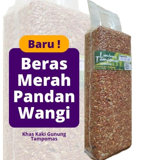 

Beras Merah Pandan Wangi Lumbung Tampomas 1Kg nUg