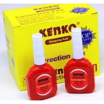 

ASLI TIPEX CAIR KENKO MERAH KE-01 I CORRECTION PEN