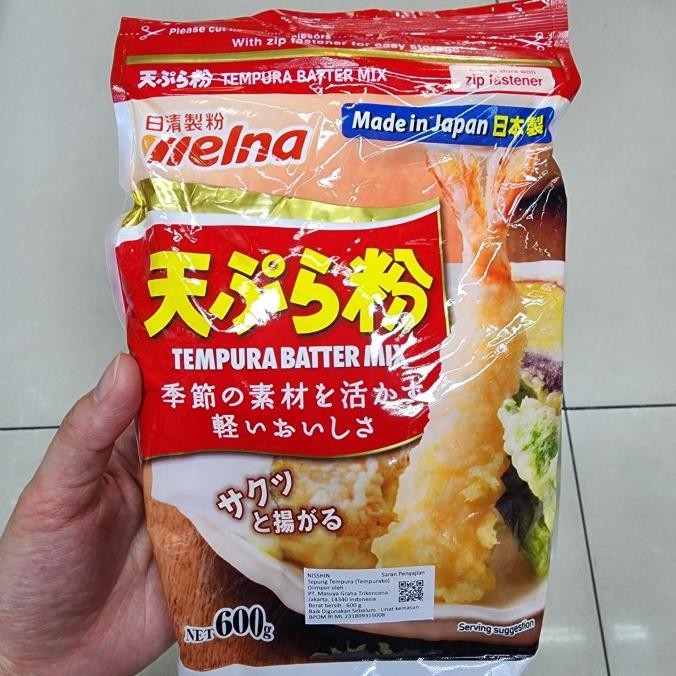 

Bisa Grab! Nisshin Tempurako 600Gr | Tepung Tempura Jepang