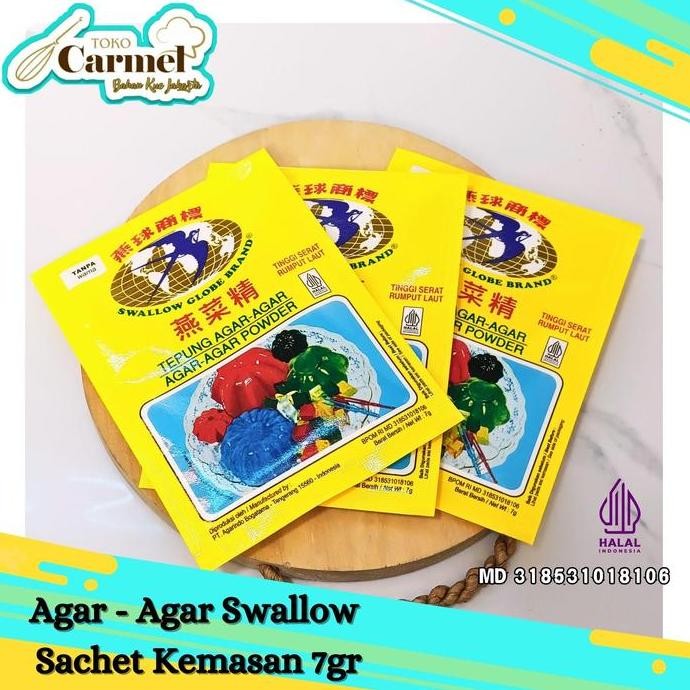 

Tepung Agar Swallow Plain Box (Isi 12Sachet)