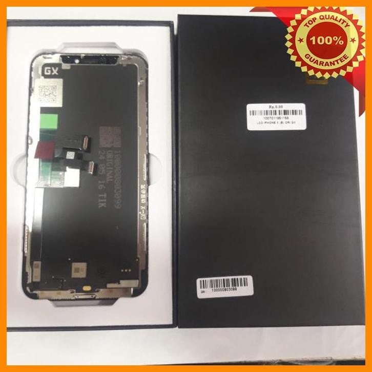 [sho] lcd iphone x (black) ori gx