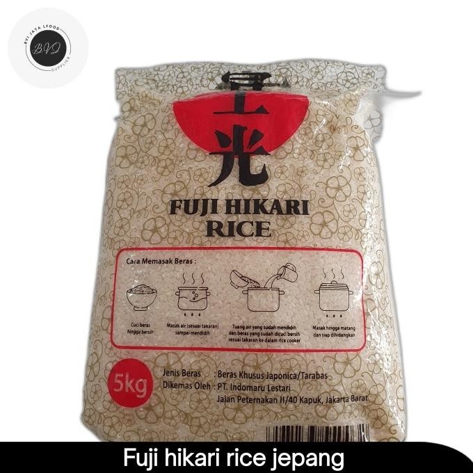 

Beras fuji hikari premium sushi beras jepang L67J