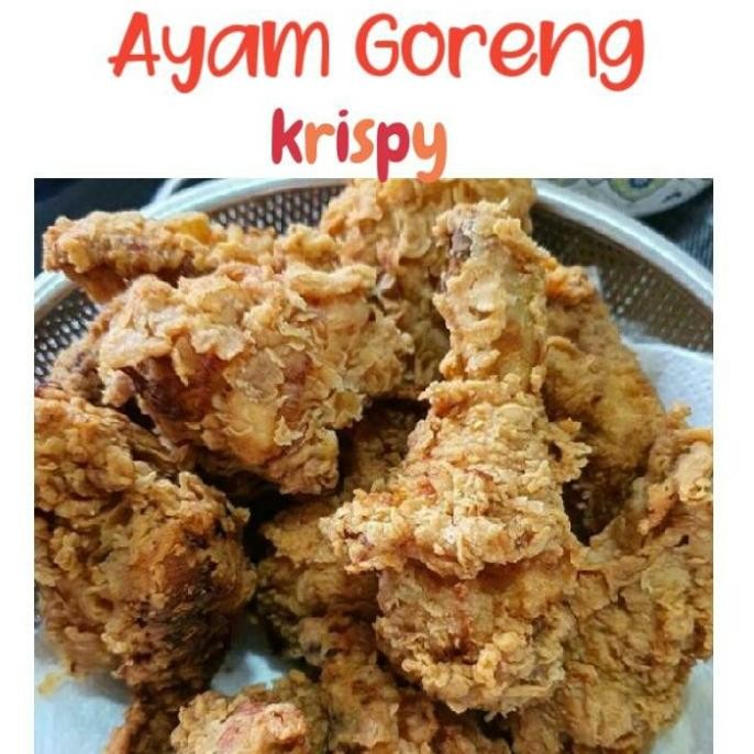 

Promo! Ayam Goreng Krispy Tepung Makanan Siap Saji