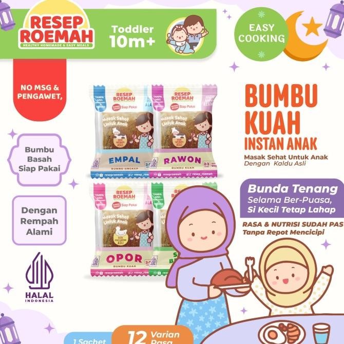 

Resep Roemah Bumbu Kuah / Bumbu Instan Anak / Kids Instant Seasoning nUg