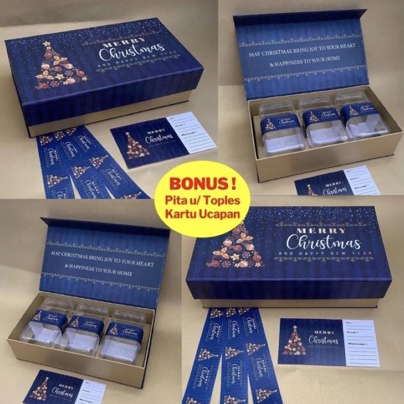 

box kue kering natal | box natal 2021 | kotak kado