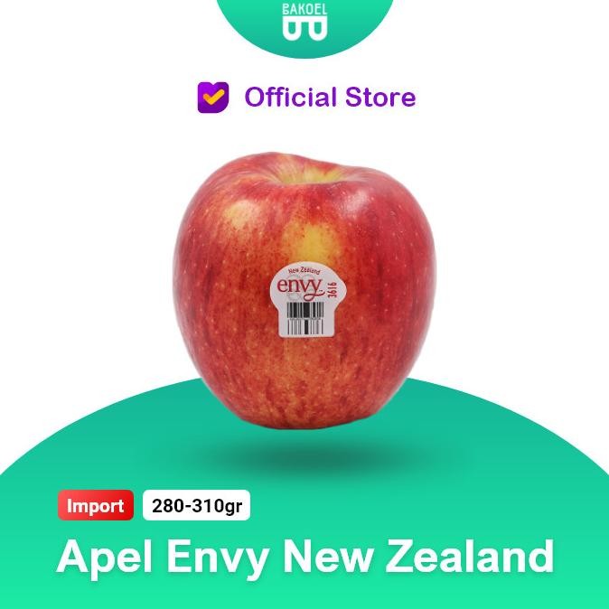 

Apel PREMIUM envy - New Zealand impor asli / Apple ukuran besar nUg