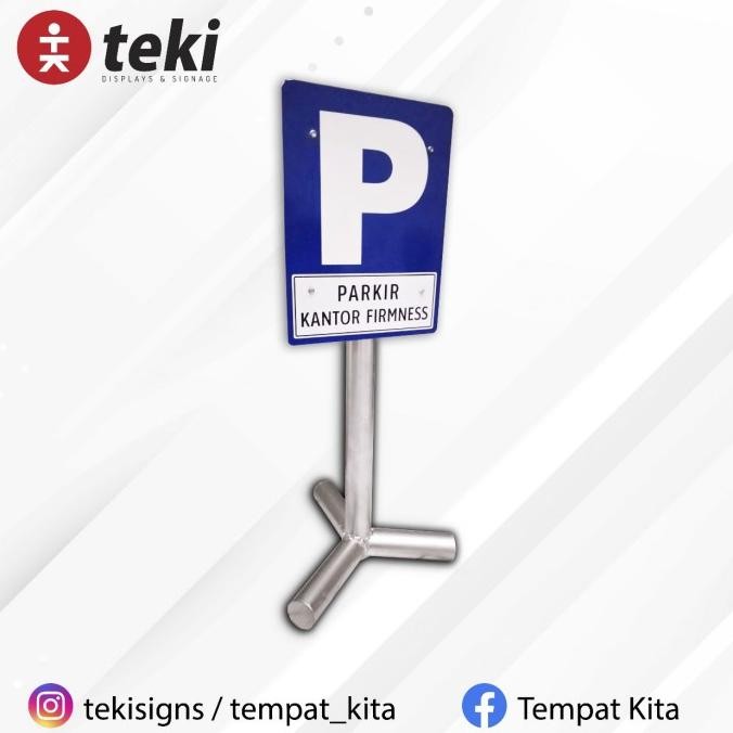 RAMBU PORTABLE / RAMBU DILARANG PARKIR /RAMBU LALULINTAS