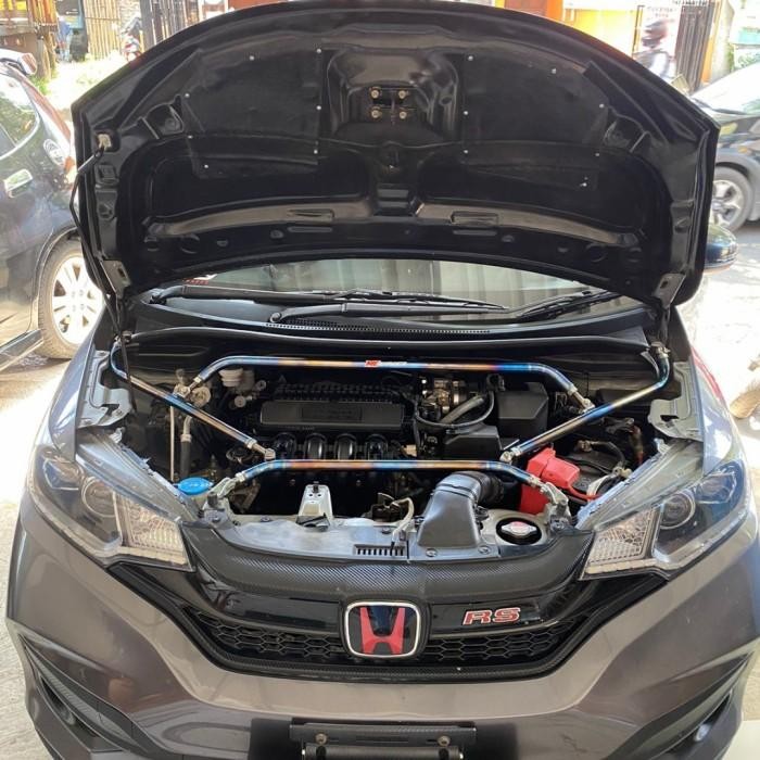 Strutbar Honda Jazz Gk5 Strutbar Gk5 Strutbar 4Point Burntip Rollbar Original Dan Terpercaya