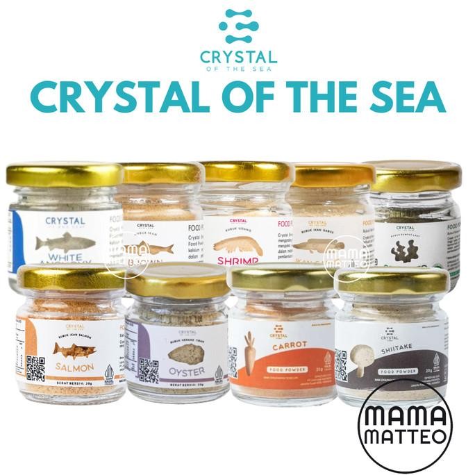 

Crystal of the Sea - White Anchovy Powder 20gr / Bubuk Ikan Teri Nasi nUg