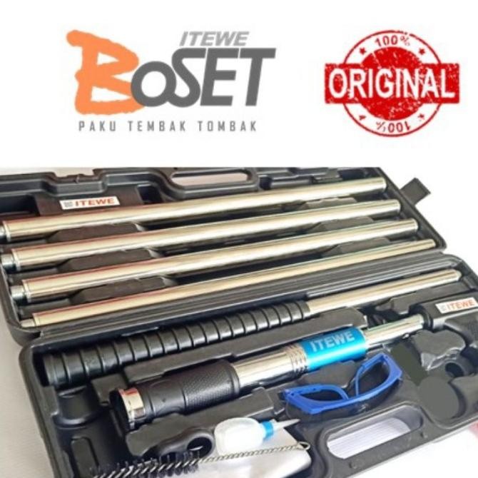 Murah Gun Boset Alat Tembak Plafond (Original) + Case + Extension