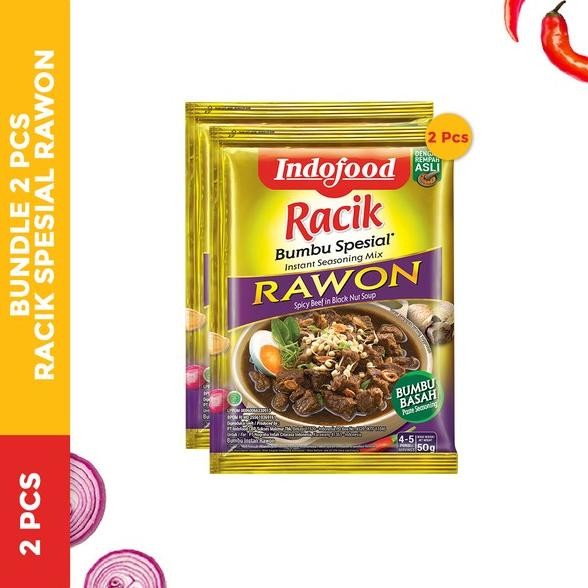 

Indofood Racik Bumbu Spesial Rawon 50gr - Bundle 2pcs nUg