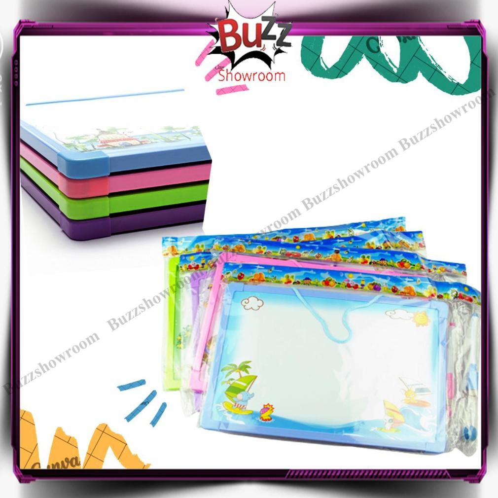 

er-23 Im31 Papan Tulis Belajar Anak Mainan Whiteboard Bisa dihapus spidol karakter Viral Sale