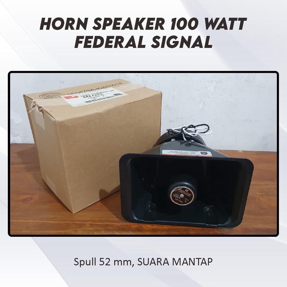 Toa Sirine Kotak  Klakson speaker Toa Polisi 100 watt  SERINE Horn 200 100 w wat Federal signal spul
