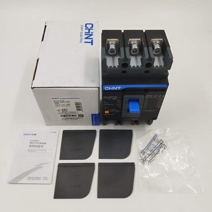 Mccb Chint Nxm-160S/3300 160A Breaker New Stok