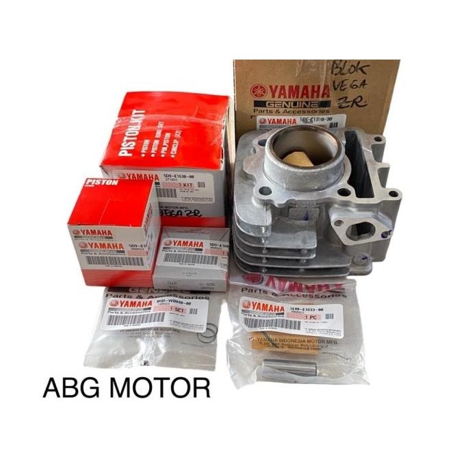 TERBARU - BLOCK BLOK SEHER KOMPLIT VEGA ZR JUPITER Z 2010 ORIGINAL