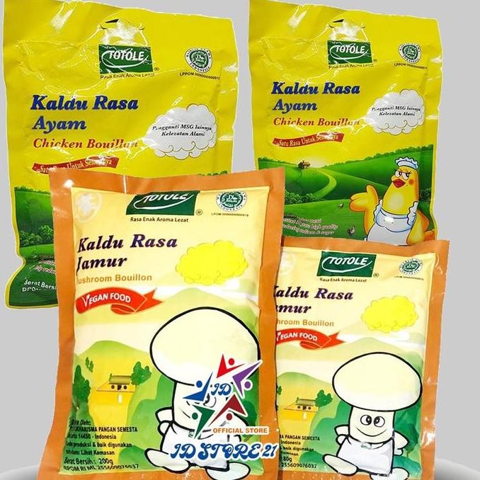 

Totole kaldu jamur kaldu ayam Halal All variant nUg
