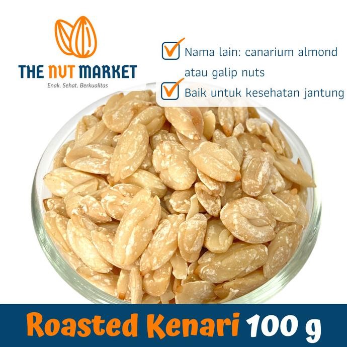 

Roasted Kenari Nuts / Pili Nut (Panggang) 100 g nUg