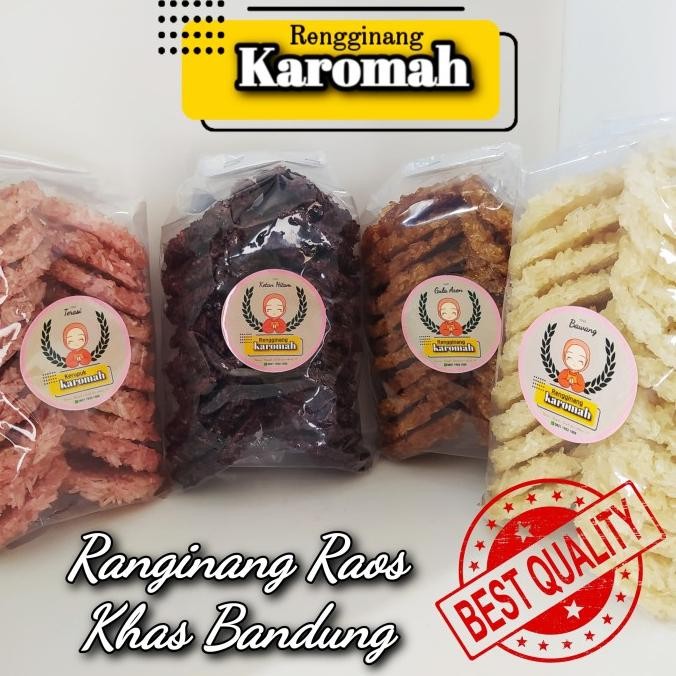 

Ranginang karomah rengginang mentah 500gram renginang khas bandung nUg