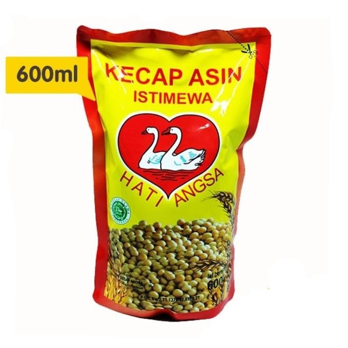 

Kecap Asin Cap Hati Angsa 600ml Refill Pouch nUg