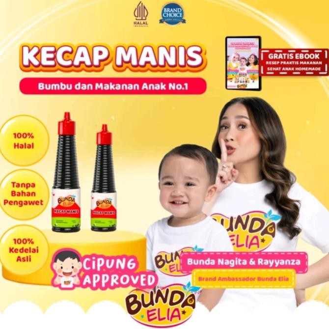 

Bumbu Bunda Kecap Sehat Organik / Kecap Mpasi Non MSG nUg