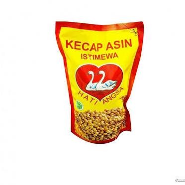 

Kecap Asin Hati Angsa 600 ml Refill nUg