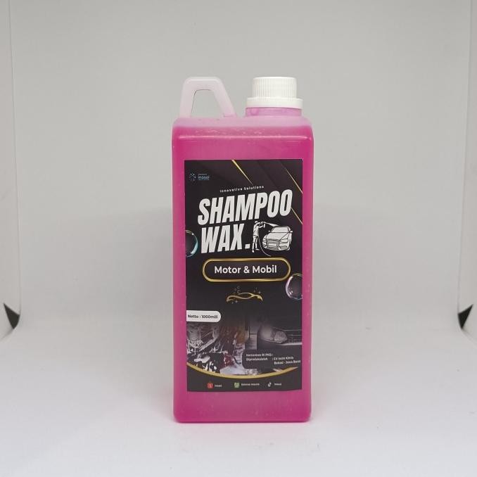 ready INOSOL shampoo Motor & mobil wax 1 Liter Shampo Wax Inosol kemasan 1 Liter Terlaris murah