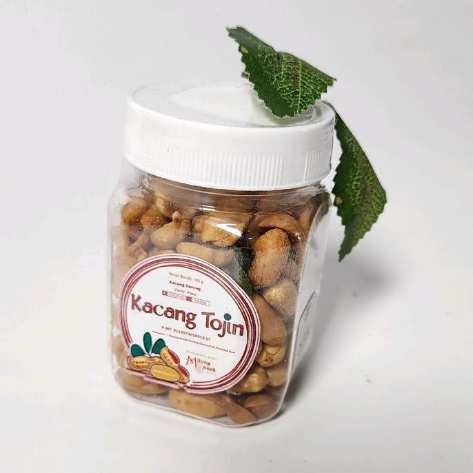 

Tojin Daun Jeruk Toples Mini 90g - Kacang Tojin topping Daun Jeruk Kemasan TOPLES MINI nUg