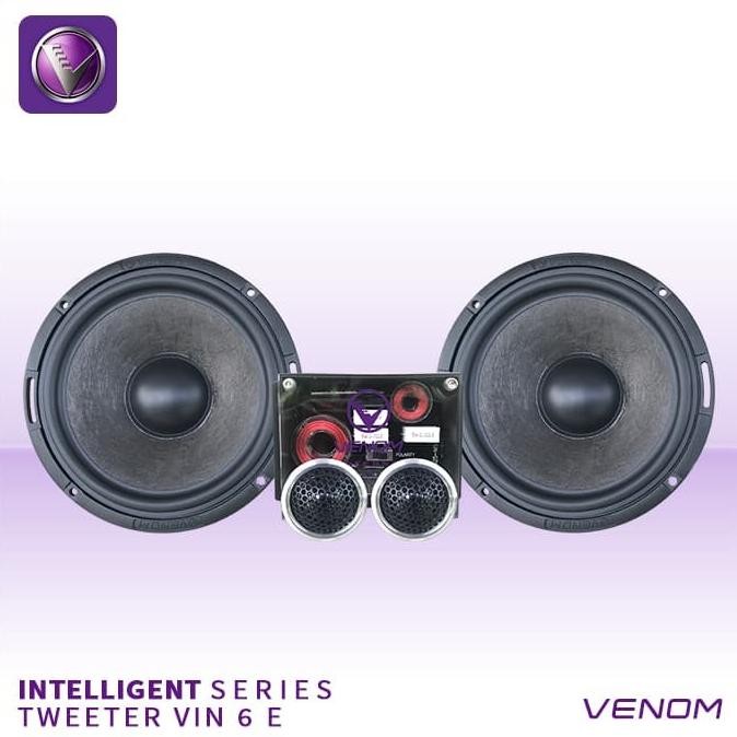 Venom Inferno Series VIN 6 E Speaker Mobil Split 2 Way 6 Inch