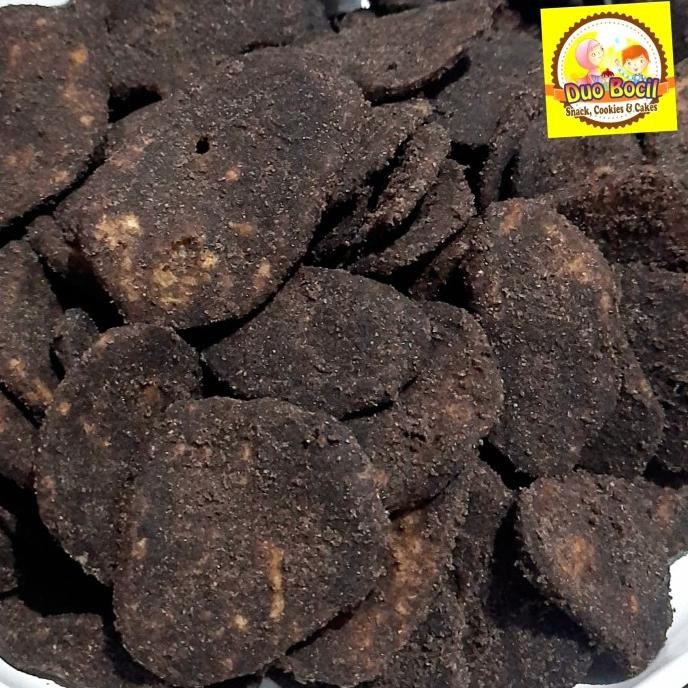 

Keripik Pisang Kepok Manis Cokelat 250gr Asli Lampung nUg
