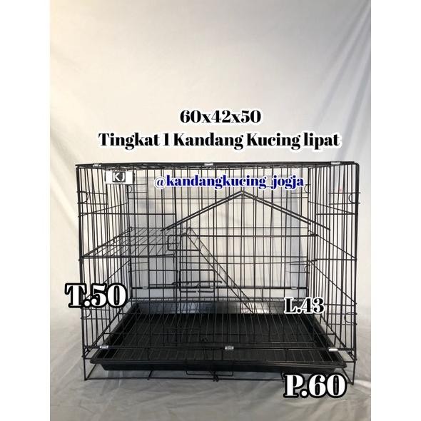 KANDANG KUCING LIPAT TINGKAT
