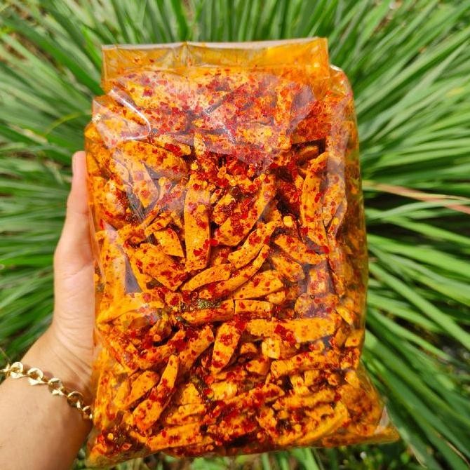 

Diseblakan.id - Basreng pedas daun jeruk kemasan 500gram Cemilan Instan Makanan nUg
