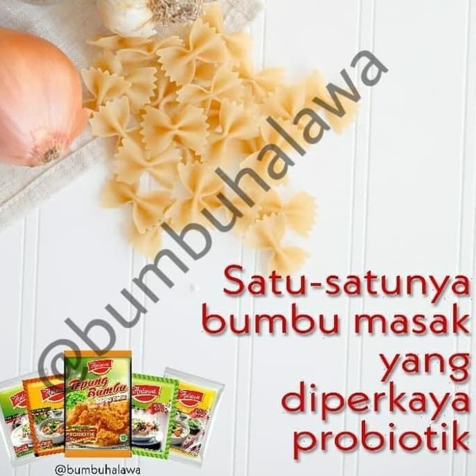 

HALAWA KALDU PENYEDAP RASA ALAMI PLUS PROBIOTIK (PACK = 24 PCS) nUg