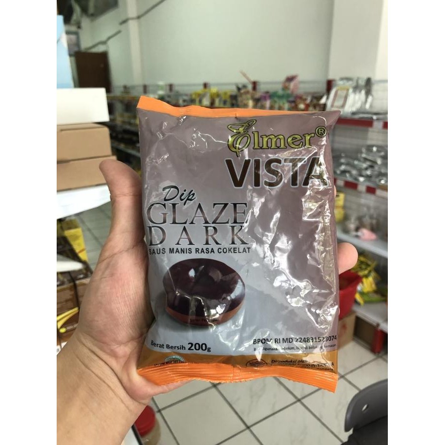 

PROMO DIP GLAZE ELMER RASA DARK COKELAT 200g nUg