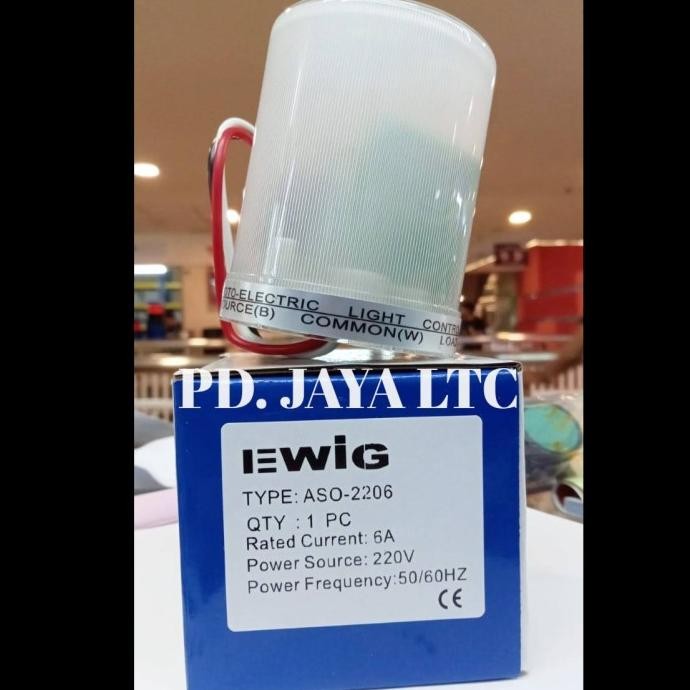 Ewig Sensor Cahaya - Photocell  Aso-2206 New Stok