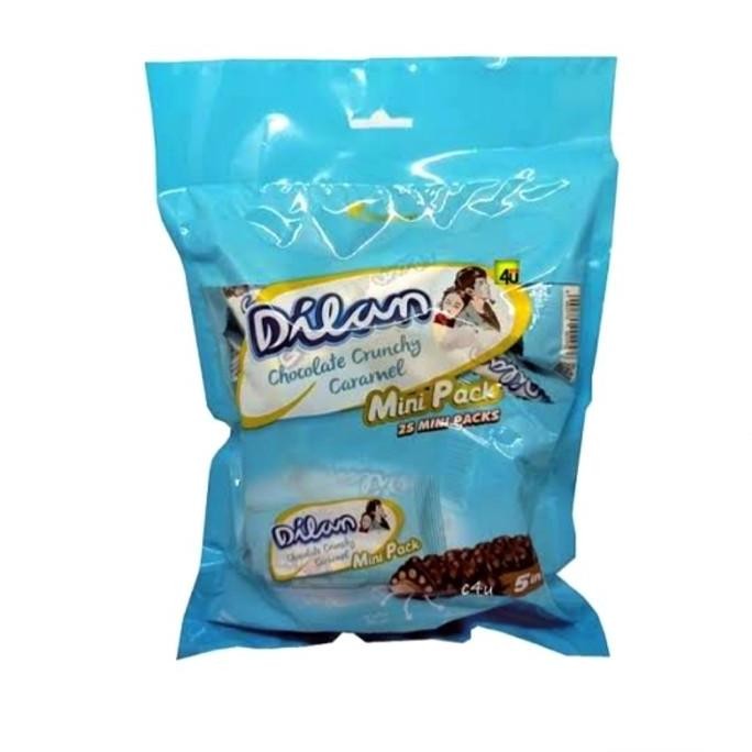 

dilan bag chocolate crunchy caramel | mini pack isi 25 pcs nUg
