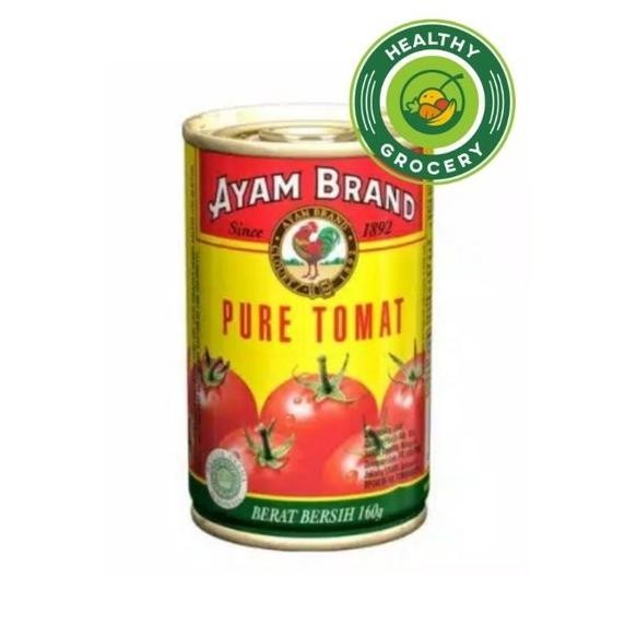 

Ayam Brand Pure Tomat 160gr Puree Tomato Pasta Tomat nUg