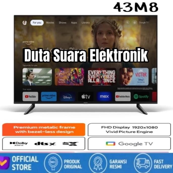 Xiaomi 43 Smart Android TV Full HD L43M5-AN Android tv versi 9.0