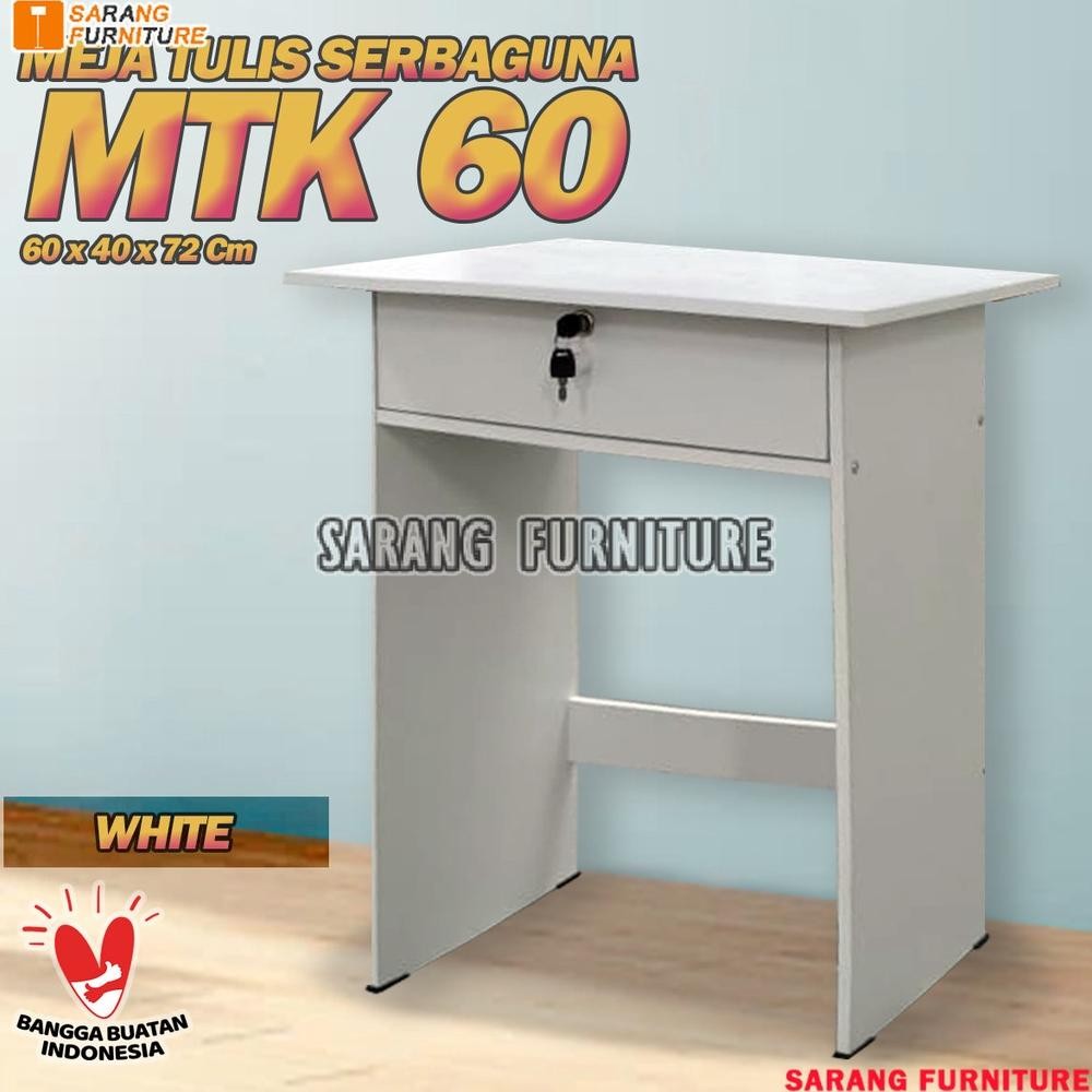 

MTK 60 MEJA KERJA MEJA TULIS MEJA BELAJAR MEJA DESK MEJA KOMPUTER MINIMALIS MEJA KINGDOM MEJA 1 LACI