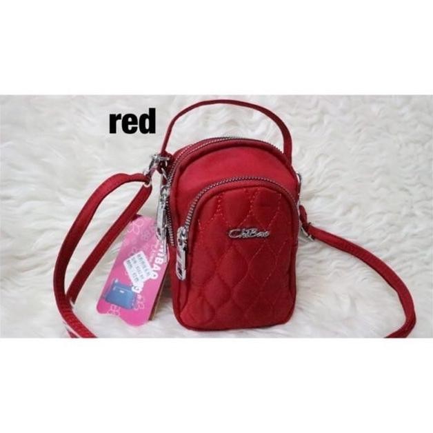 Dearglow- Tas Wanita Import Jinjing Selempang Chibao Cb8182 8182 Cb8182-8 8182-8 Bordir Ketupat Logo