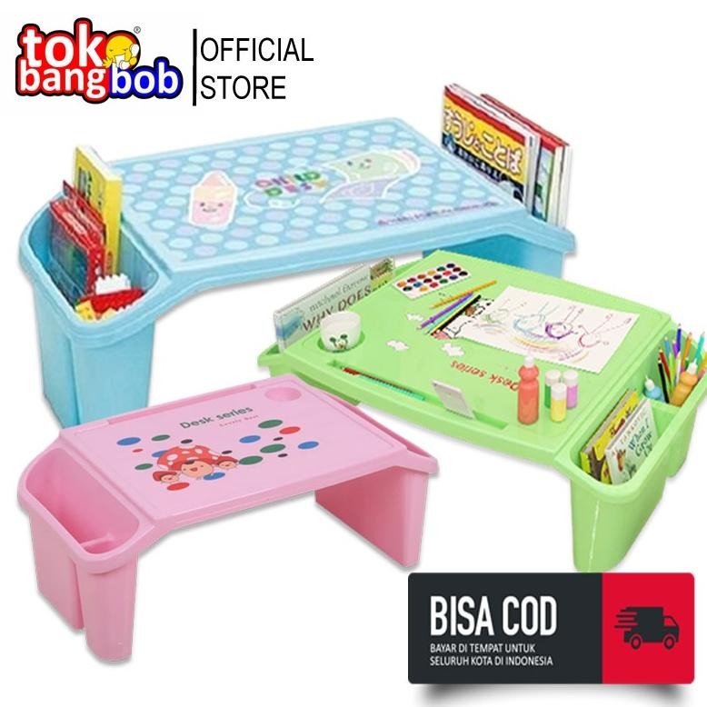 

MEJA BELAJAR ANAK KARAKTER MEJA TABLET IPAD LAPTOP MAKAN ANAK PLASTIK MULTIFUNGSI MEJA MEWARNAI